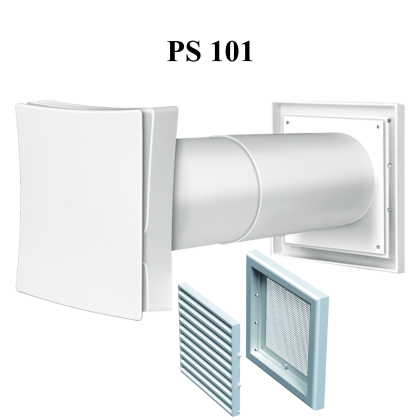 Комплекти за естествена вентилация Vents Серия PS