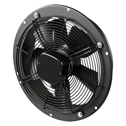 Аксиален вентилатор с двуполюсен мотор за стенен монтаж VENTS серия OVK