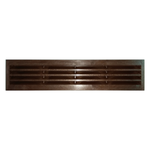 Пластмасова вентилационна решетка за врата VENTS MV 430/2  453x91