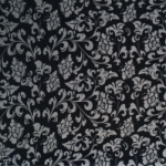 Черен флорал