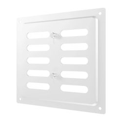 VENTEUROPE 1515MER  БЯЛА - Регулируема метална решетка