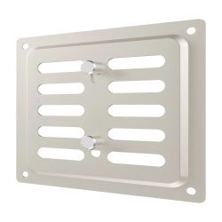 VENTEUROPE 2525MER Бежов- Регулируема метална решетка 250x250 mm