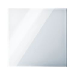 Vents FPB 180/100 Glass-1 БЯЛ - Панел за вентилатор Ф100 от серия Design Concept
