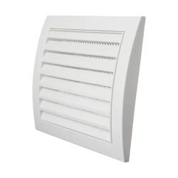 Europlast N12 – Пластмасова вентилационна решетка, 190x190 mm