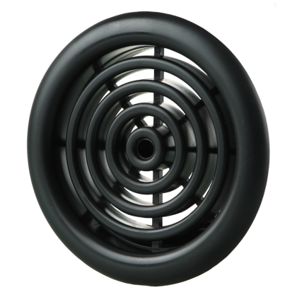 Кръгла пластмасова вентилационна решетка VENTS MV 51/4 bV, ABS
