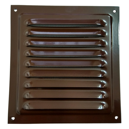 Вентилационна решетка VENTS MVM 125 s - метална 125х125