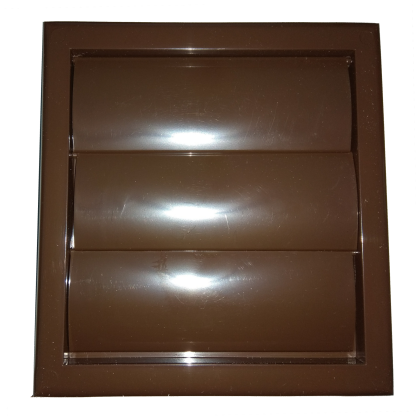 Вентилационна решетка VENTS MV 100 VJ ASA,  с гравитационни клапи