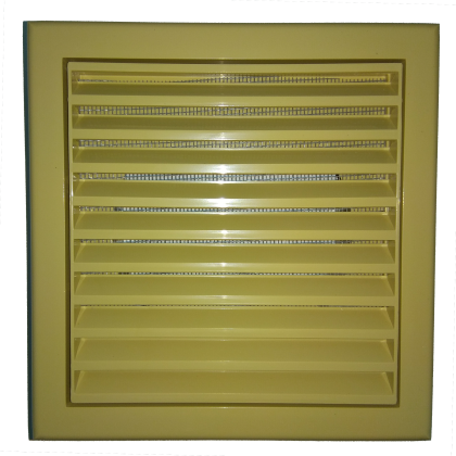 Пластмасова вентилационна решетка VENTS MV 120 VS  ASA