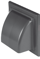 AWENTA KO150-30 - Изпускателна решетка с обратна клапа