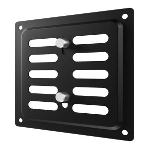 VENTEUROPE 1515MER Черен- Регулируема метална решетка 150x154mm