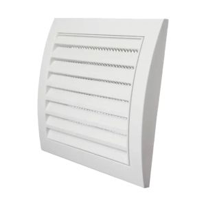 Europlast N12 – Пластмасова вентилационна решетка, 190x190 mm